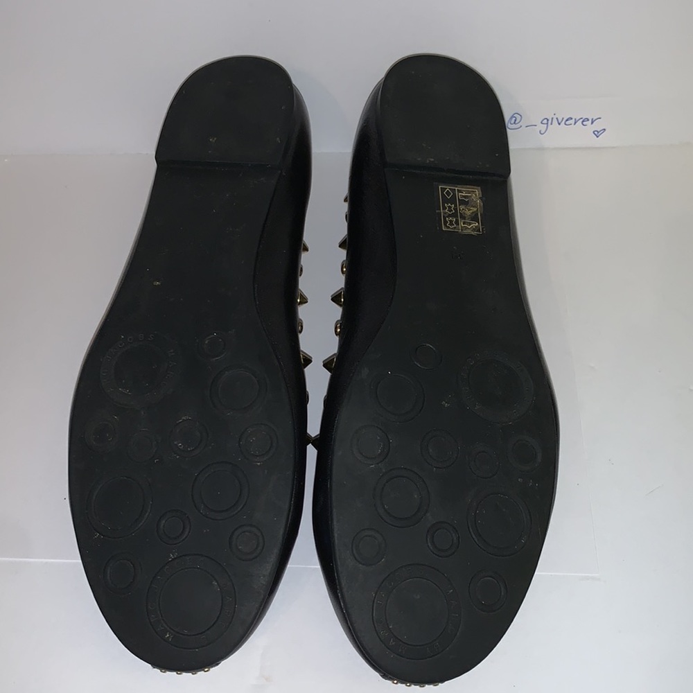 Punk Mouse Studded Marc Jacobs Ballerina Flats - Picture 9 of 16